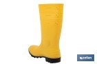 Bota de Água | Segurança S5 | Cor Amarelo| Fabricada em PVC | Biqueira e Palmilha de Aço - Cofan