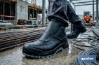 Bota de seguridad Urian Pro con cierre de velcro | Puntera de composite, resistencia al agua | Disponible desde la talla 36 hasta la 47 - Cofan