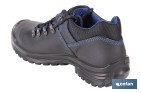 Leather Safety Shoe | Security S-3 | Apolo Model | Light Carbon Toe Cap | Black - Cofan