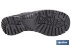 Leather Safety Shoe | Security S-3 | Apolo Model | Light Carbon Toe Cap | Black - Cofan