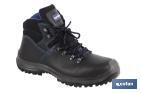LEATHER SAFETY BOOT | BLACK | SECURITY S-3 | DAFNE MODEL | LIGHT CARBON TOE CAP