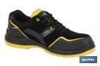 SAFETY TRAINERS | SECURITY S3-SRC | MONTIEL MODEL | BLACK | NON-SLIP SOLE