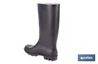 Botas de agua con caña alta | Material: PVC | Color: negro | Alta resistencia al agua, aceites y grasas | Disponible desde la talla 37 hasta la 47 - Cofan