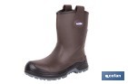 Botas de seguridad Megan Pro con forro de borreguito | Puntera de composite y suela antideslizante | Disponible desde la talla 37 hasta la 47 - Cofan