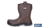 Botas de seguridad Megan Pro con forro de borreguito | Puntera de composite y suela antideslizante | Disponible desde la talla 37 hasta la 47 - Cofan