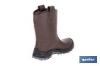 Botas de seguridad Megan Pro con forro de borreguito | Puntera de composite y suela antideslizante | Disponible desde la talla 37 hasta la 47 - Cofan