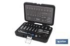 36-pc 1/4" Professional socket set - Cofan