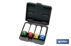 SET DE 4 VASOS DE IMPACTO DE 1/2" PARA RUEDAS DE 17-19-21-22 MM