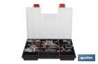 Assorted DIN-1481 elastic split pins case (Contains 2.350 Units) - Cofan