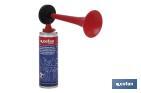 Bocina de aire comprimido | Contenido de 300 ml | Ideal para eventos deportivos o señalización acústica - Cofan