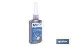Threadlocker 50ml | Medium strength thread sealant | Guarantees screw connections and avoids its loosening - Cofan