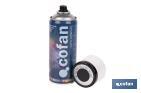 Tinta de Esmalte Acrílico | Em Spray | Embalagem de 400 ml | Várias cores - Cofan
