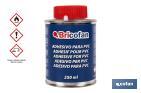 PVC adhesive 250ml | Adhesive for joints | Very quick drying | Ideal for pipes - Cofan