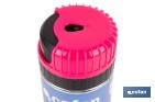 Spray de marquage fluorescent de travaux | Plusieurs couleurs | Emballage de 500 ml - Cofan