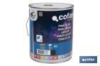 Water-based lacquer | Available in various colours | Paint buckets available in different sizes - Cofan