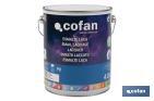 Water-based lacquer | Available in various colours | Paint buckets available in different sizes - Cofan