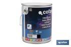 Water-based lacquer | Available in various colours | Paint buckets available in different sizes - Cofan