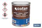 Boat varnish | Colourless paint | Paint bucket available in various sizes - Cofan