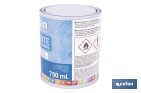 Disolvente clorocaucho | Diluyente para resinas acrílicas termoplásticas | Alta compatibilidad y brochabilidad | No afecta al brillo | Capacidad: 750 ml - Cofan