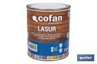 Lasur Protector Aquoso para Madeira | Acabamento Mate | Diferentes Tamanhos e Cores - Cofan