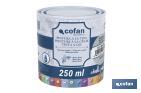 Pittura al gesso chalk paint | Ideale per restaurare e decorare mobili | Diverse capacità | Vari colori  - Cofan