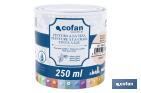 Pittura al gesso chalk paint | Ideale per restaurare e decorare mobili | Diverse capacità | Vari colori  - Cofan