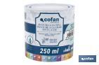 Pittura al gesso chalk paint | Ideale per restaurare e decorare mobili | Diverse capacità | Vari colori  - Cofan