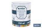 Pittura al gesso chalk paint | Ideale per restaurare e decorare mobili | Diverse capacità | Vari colori  - Cofan