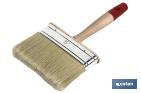 Natural bristle paint brush | Professional quality for paint works | Fine and soft finish - Cofan