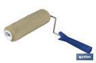 Thread paint roller for textured walls | Length of 220mm | Diameter of 45mm - Cofan