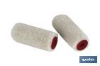 Pack of 2 refills | Mini paint roller for enamelling or varnishing | Non-drip system - Cofan