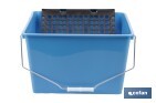 Bac avec grille pour égoutter les rouleaux | Avec anses métalliques incorporées | Spécial pour un usage professionnel - Cofan