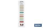 Mazzetta di 10 Colori per pittura al gesso Chalk Paint | Campionario di Chalk Paint - Cofan