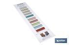 Colour chart for chalk paint with 10 colours | Colour guide for chalk paint - Cofan