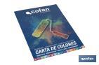 Colour chart for one-coat acrylic paint with 40 colours - Cofan