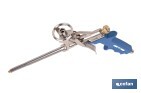Pistolet pour Mousse de Polyuréthane Ultra | Manche ergonomique | Dimensions : 18 cm x ø2 mm - Cofan