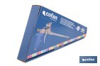 Pistolet pour Mousse de Polyuréthane Ultra | Manche ergonomique | Dimensions : 18 cm x ø2 mm - Cofan
