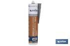 Acrylic caulk | Grey | Cartridge of 300ml - Cofan