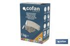 Gesso em Pó | Uso em Interiores | Formato de 1 e 5 kg - Cofan