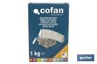 Intonaco in polvere | Da interno | Formato da 1 e 5 kg - Cofan