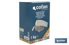 Gesso em Pó | Uso em Interiores | Formato de 1 e 5 kg - Cofan