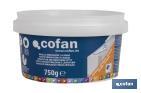 Renovation and smoothing putty | Indoor use | Available in 350g, 750g and 5kg - Cofan