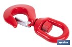 Gancio con sicurezza girevole in carbonio C40 - Cofan