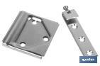 SET OF CUPBOARD WALL HANGER | ZINC-PLATED STEEL | SIZE: 53MM