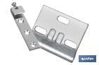  Set of cupboard wall hanger | Zinc-plated finish | Size: 60mm  - Cofan