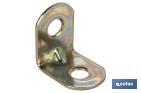 Angle bracket | Available in different sizes for 90° angle | Zinc-plated steel - Cofan