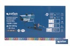 Polipasto eléctrico con parada de emergencia | Altura de elevación: 10/20 m | Protección IP54 | Incluye mando | Disponible en diferentes capacidades de carga - Cofan