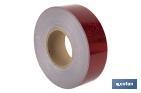 Reflective adhesive tape | Available in different colours | Suitable for contour of vehicles | 50 metres - Cofan