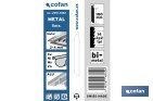 Hojas de sierra de sable universales bimetal para metales de 2 a 4 mm de espesor | Disponible en diferentes longitudes y pasos - Cofan