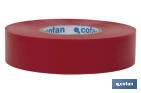 Isolierband Rot aus PVC 20m x 19mm - Cofan